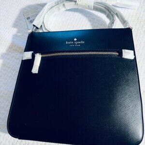 👜 Kate Spade Sadie Large Crossbody • Black Saffiano Leather • NWT • Classic!